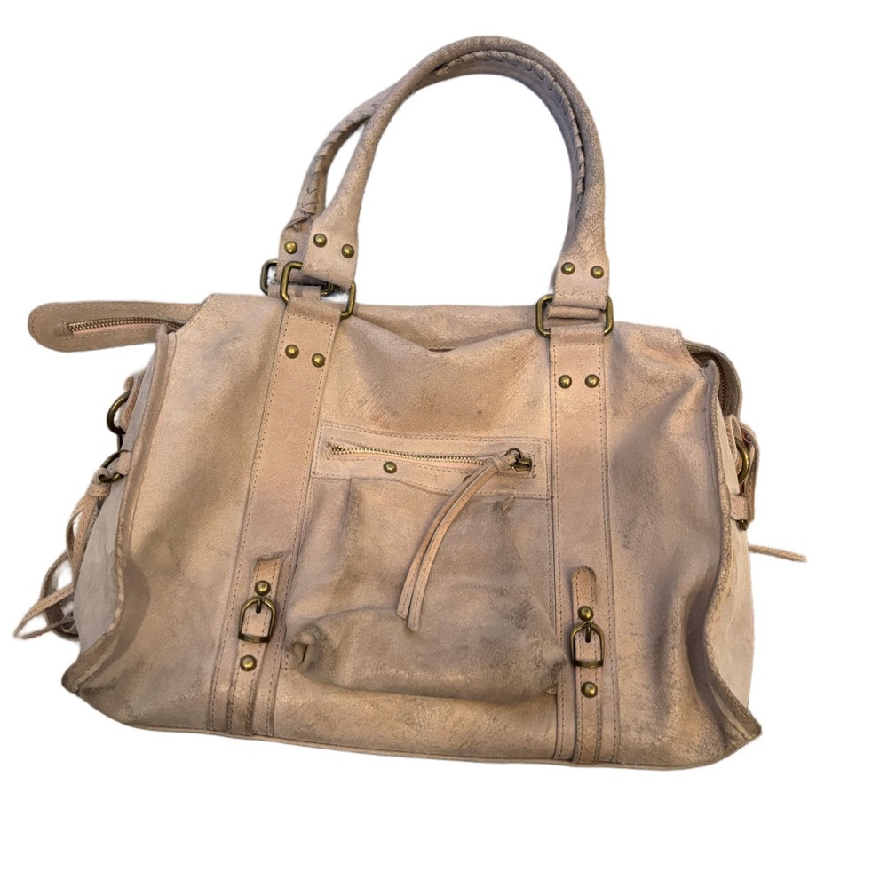 Viral "It Girl Bag" Leather Bag Light Pink
